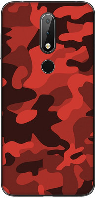 Vcare GadGets Nokia 6 Mobile Skin(Red)