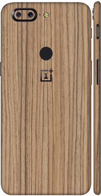 Vcare GadGets OnePlus 5T Mobile Skin(Wooden)