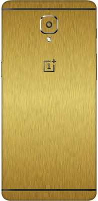 Vcare GadGets OnePlus 3 Mobile Skin(Gold)