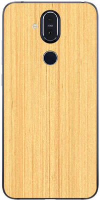 Vcare GadGets Nokia 8.1 Plus Mobile Skin(Light Wood)