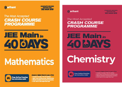 Combo Of 40 Days JEE Main Math & 40 Days JEE Main Chemistry (E) Old Set Of 2 Books(Paperback, Arihant Experts)