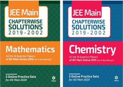 Combos Of JEE Mains Chapterwise Solution Mathematics & JEE Mains Chapterwise Solution Chemistry -2020(Paperback, Arihant Experts)