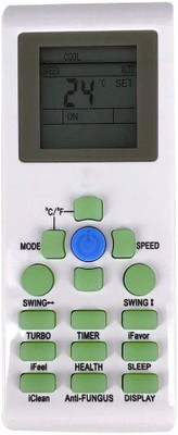 Ehop Compatible Remote Control for  Air Conditioner Model Number: YKR-P-002E,YKR-P-003E Reconnect Remote Controller(White)