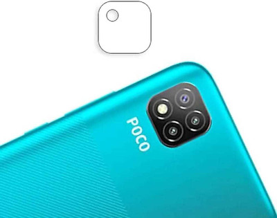 DB Back Camera Lens Glass Protector for POCO C3(Pack of: 1)