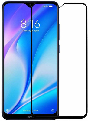 DMJHP Edge To Edge Tempered Glass for mi Redmi 8A(Pack of 1)