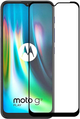 BRENZZ Edge To Edge Tempered Glass for Moto e7 Power, Motorola Moto e7 Power(Pack of 1)