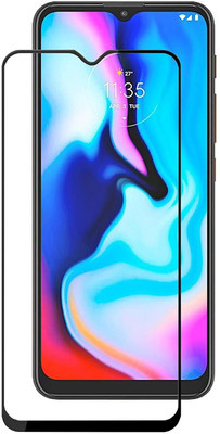 GDBUY Edge To Edge Tempered Glass for Motorola Moto E7 Plus(Pack of 1)