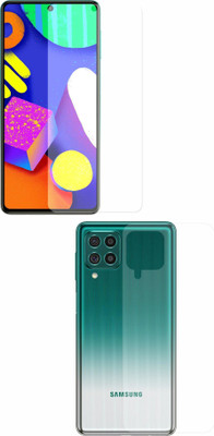Fashion Way Front and Back Screen Guard for Samsung Galaxy F62(Pack of 2)