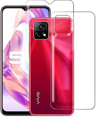 DOWRVIN Front and Back Tempered Glass for VIVO V31S 5G(Pack of 1)