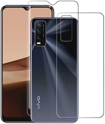 DOWRVIN Front and Back Screen Guard for VIVO Y20G(Pack of 1)