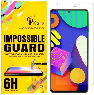 SecureSmarty Impossible Screen Guard for Samsung Galaxy F62(Pack of 1)