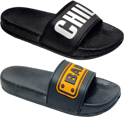 Axter Men Slides(Multicolor , 7)