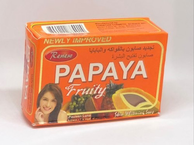 RENEW Papaya Fruity Skin Whitening Soap 135g(135 g)
