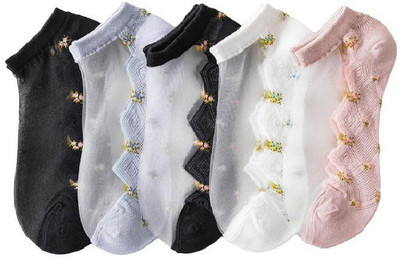 pawan_co Girls Floral Print Ankle Length(Pack of 5)