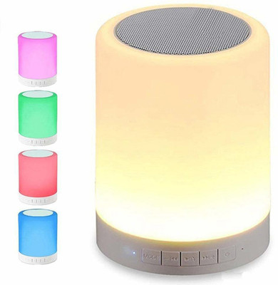 ASTOUND Touch Sensor Night Lamp with Adjustable Brightness and Color with Speaker 10 W Bluetooth Speaker(Multicolor, Stereo Channel)