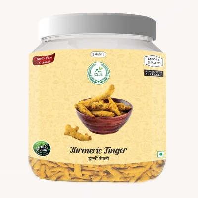 AGRI CLUB Turmeric Finger (Sabut Haldi) 500gm/17.63oz(500 g)