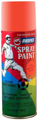 ABRO SP-1006 Orange Spray Paint 400 ml(Pack of 1)