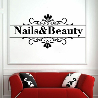 amazinghubsolution 60 cm a...nailbeauty Self Adhesive Sticker(Pack of 1)
