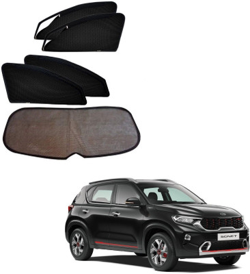 KOZDIKO Rear Window, Side Window Sun Shade For Kia(Black)
