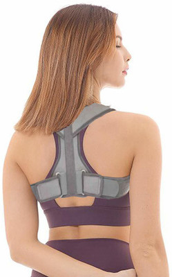 AASH ISURGICAL Posture Corrector Adjustable Belt Clavicle Brace for Back Pain Unisex Posture Corrector(Grey)