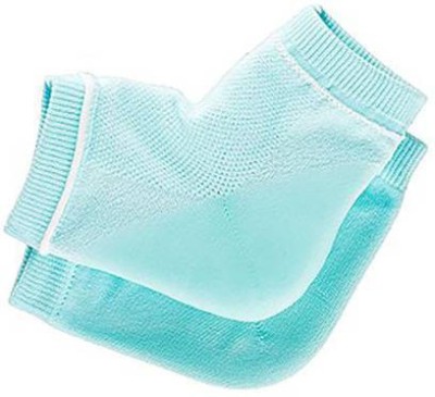 Classic deal eel Pain Relief Silicon Gel Heel Socks Pad For Plantar Fasciitis Arch Foot Heel Support(Blue)