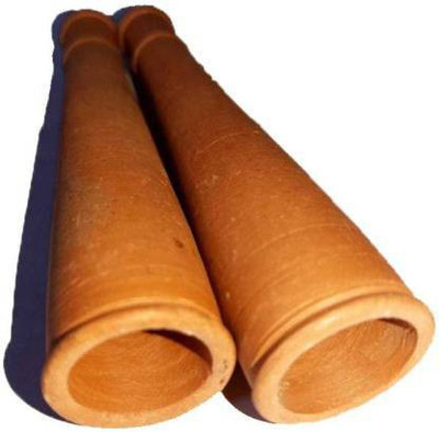 Yash Collections Decorative Showpiece  -  8 cm(Clay, Brown)