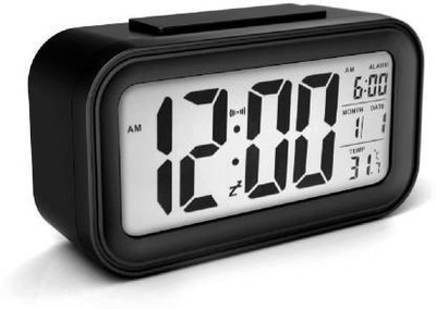 SONANI Digital Black Clock