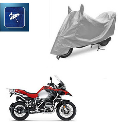 Atulit enterprises Two Wheeler Cover for BMW(R 1200 GS, Silver)