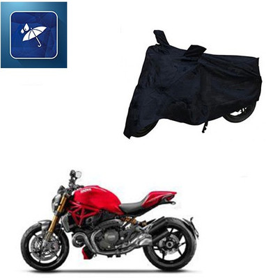 Atulit enterprises Two Wheeler Cover for Ducati(Monster 795, Black)