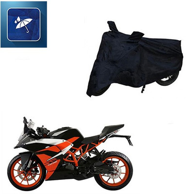 Atulit enterprises Two Wheeler Cover for KTM(RC 200, Black)