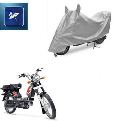 Atulit enterprises Two Wheeler Cover for TVS(Heavy Duty Super XL, Silver)