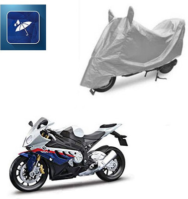 SRENTERPRISES Two Wheeler Cover for BMW(X1, Silver)