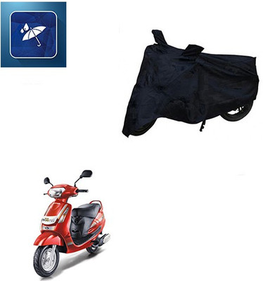 Atulit enterprises Two Wheeler Cover for Mahindra(Duro DZ, Black)