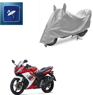 Atulit enterprises Two Wheeler Cover for Yamaha(R15 s, Silver)