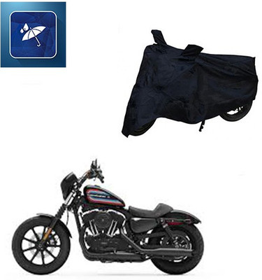 Atulit enterprises Two Wheeler Cover for Harley Davidson(XL 1200, Black)