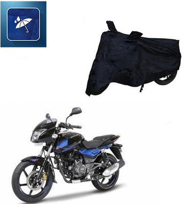 Atulit enterprises Two Wheeler Cover for Bajaj(Pulsar 150 DTS-i, Black)
