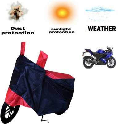 PRPaccessories Waterproof Two Wheeler Cover for Yamaha(R15 V3, Multicolor)