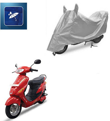 Atulit enterprises Two Wheeler Cover for Hero(E Sprint, Silver)