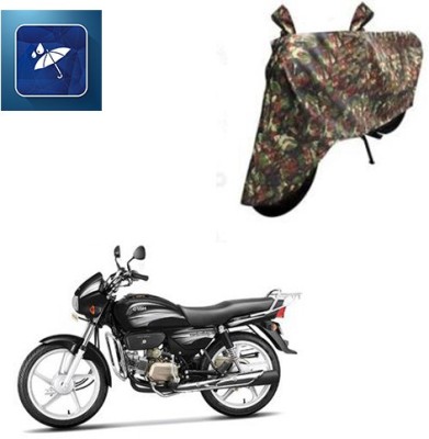 Atulit enterprises Two Wheeler Cover for Hero(Splendor Plus, Multicolor)