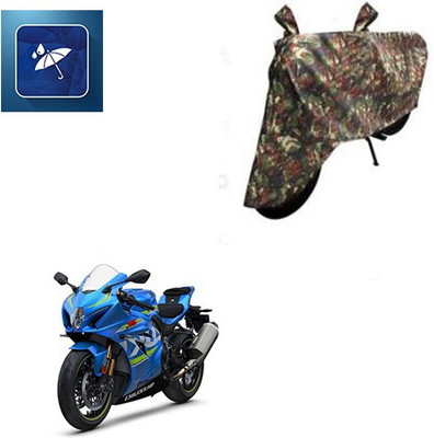 Atulit enterprises Two Wheeler Cover for Suzuki(GSX, Multicolor)