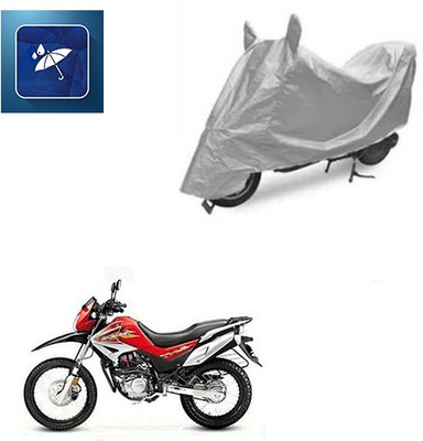 Atulit enterprises Two Wheeler Cover for Hero(Impulse, Silver)