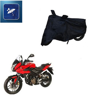 Atulit enterprises Two Wheeler Cover for Bajaj(Pulsar AS 150, Black)