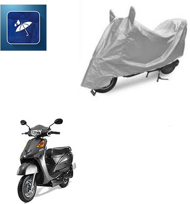 Atulit enterprises Two Wheeler Cover for Indus(Yo Spark, Silver)