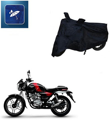 Atulit enterprises Two Wheeler Cover for Bajaj(V 150, Black)