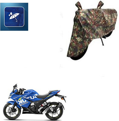 Gavya Two Wheeler Cover for Suzuki(Gixxer SF, Multicolor)