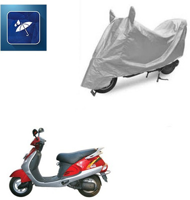 Atulit enterprises Two Wheeler Cover for Kinetic(Nova, Silver)