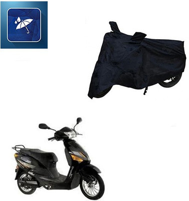 Atulit enterprises Two Wheeler Cover for Hero(Electric Zippy, Black)