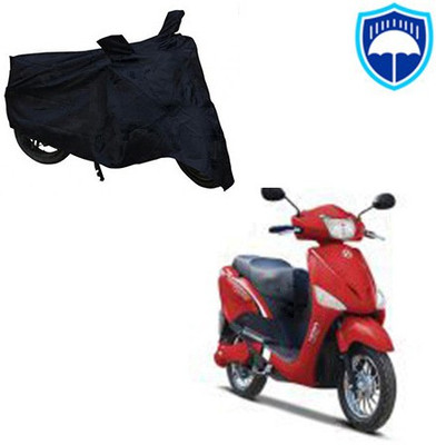 RPSENTTERPR Waterproof Two Wheeler Cover for Hero(E Scoot, Black)