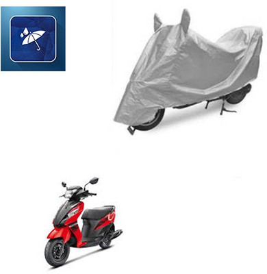 Atulit enterprises Two Wheeler Cover for Suzuki(Let's, Silver)