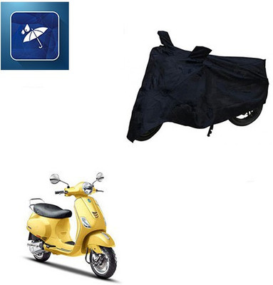 Atulit enterprises Two Wheeler Cover for Piaggio(Vespa SXL, Black)